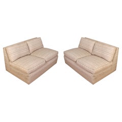 Vintage Pair of Billy Baldwin Style Loveseats