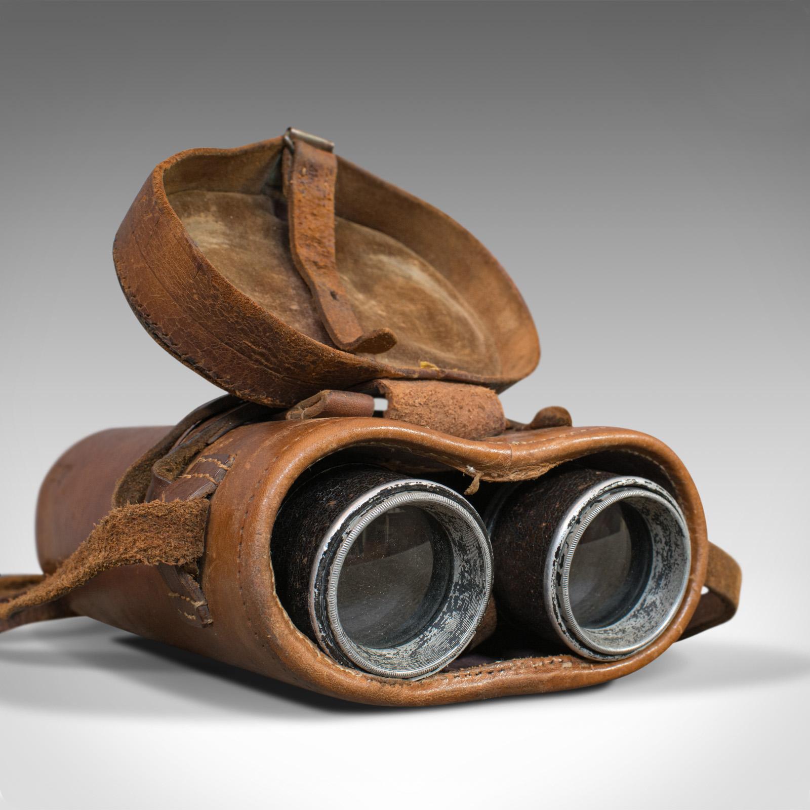 Vintage Pair of Binoculars, German, 12x Magnification, Busch Prisma Terlux 4