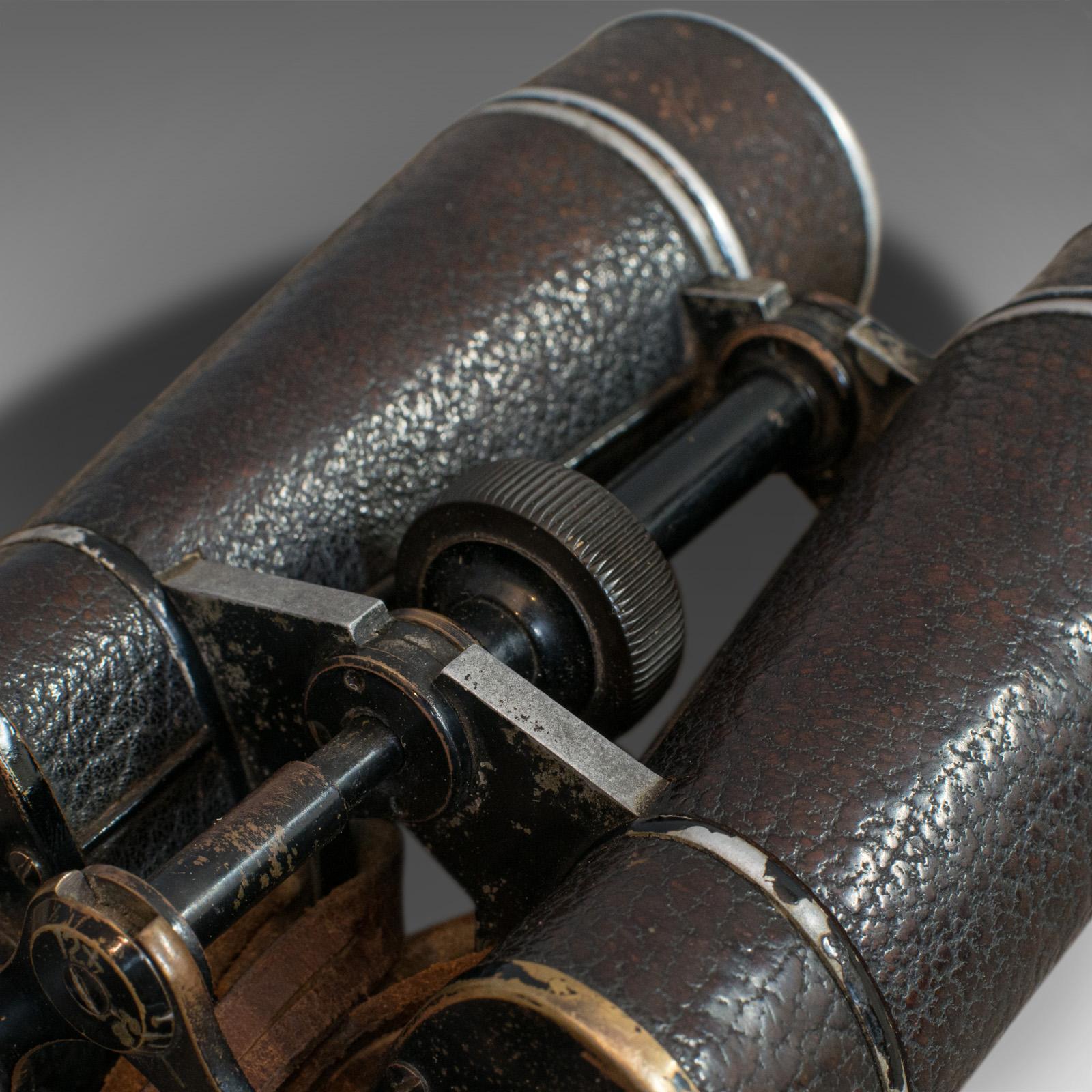 Vintage Pair of Binoculars, German, 12x Magnification, Busch Prisma Terlux 1