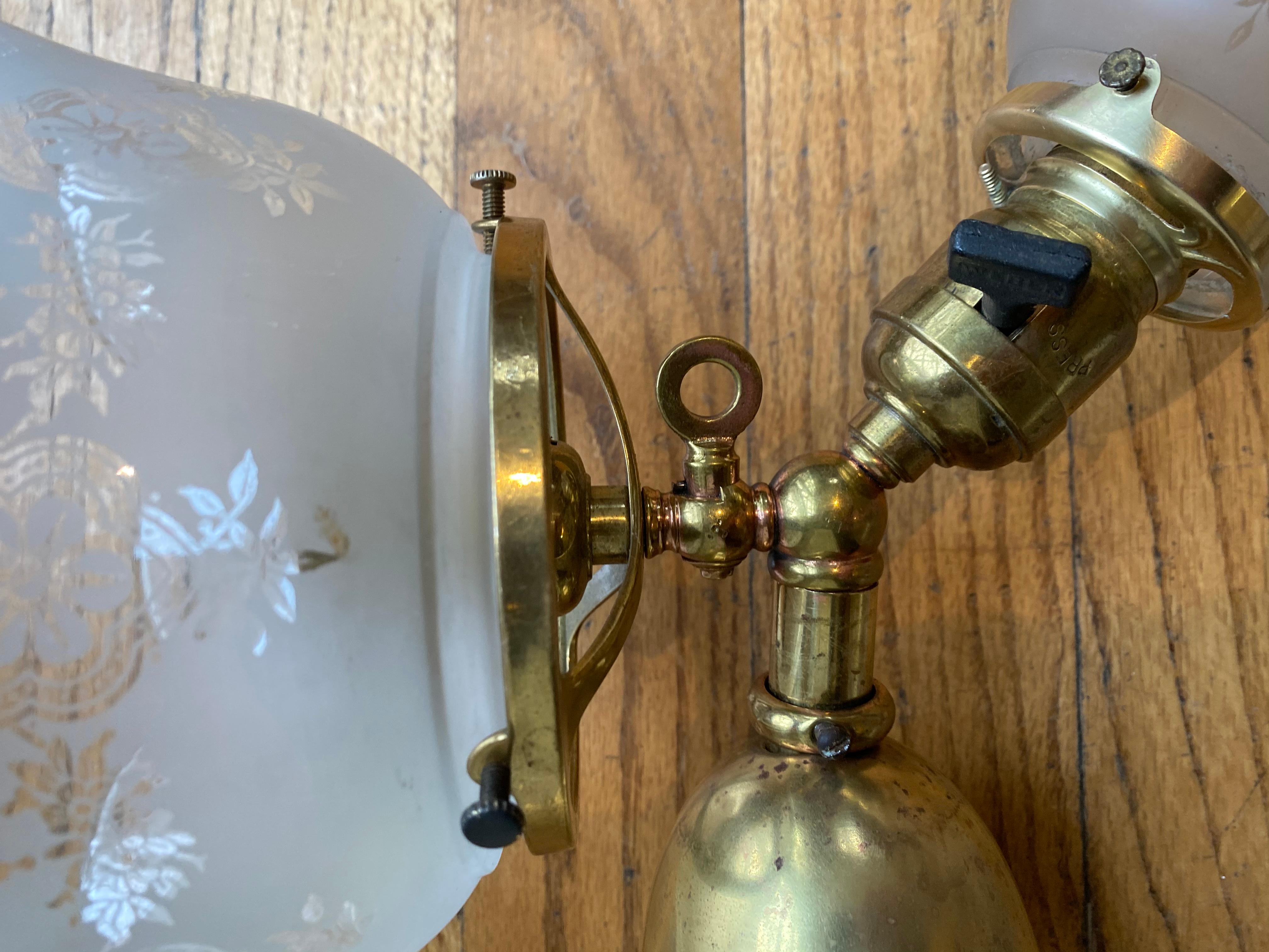 gas wall sconces