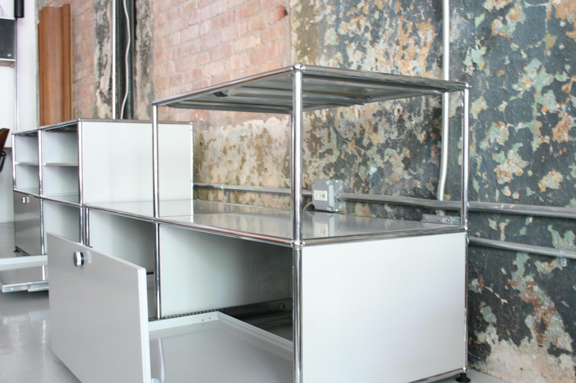 Vintage Pair of Cabinets / Credenzas by Fritz Haller for USM Haller, Switzerland 2