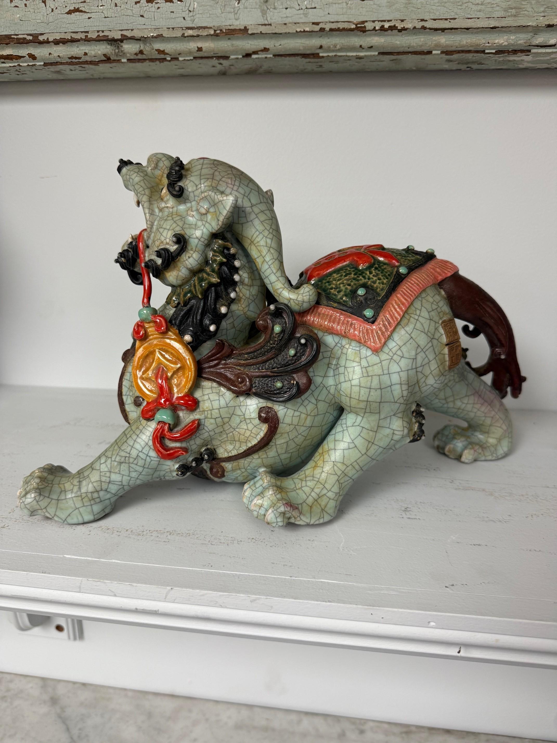 Vintage By Chinesische Wächterlöwen, Foo Dogs oder Shishi im Angebot 6