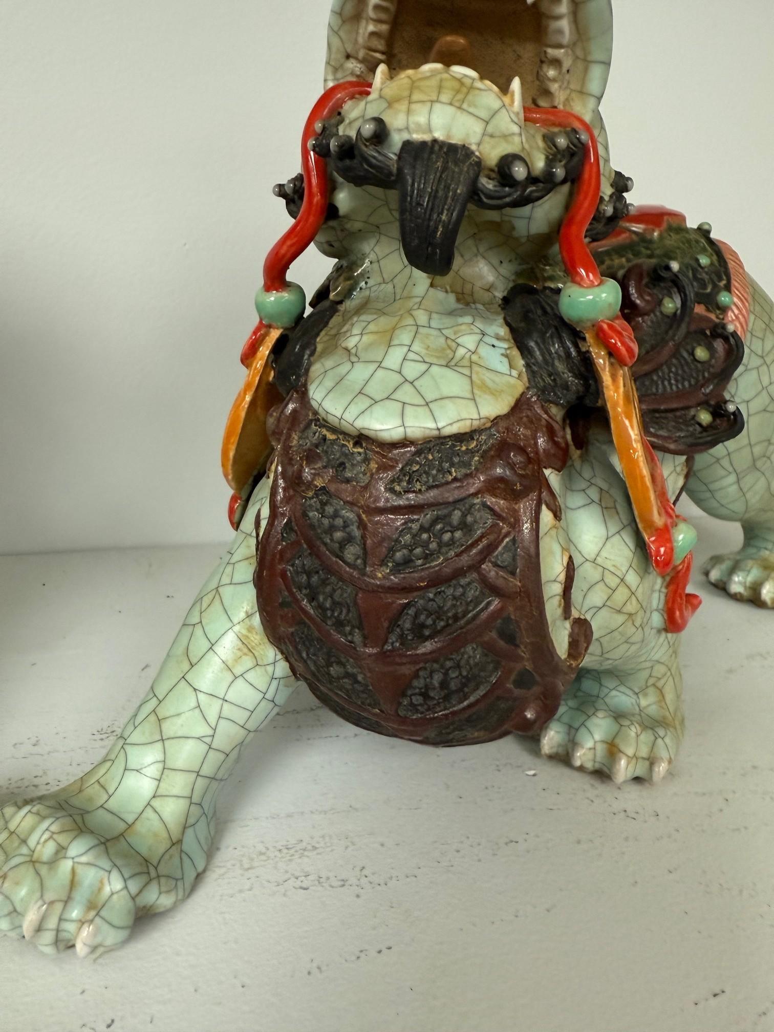 Vintage By Chinesische Wächterlöwen, Foo Dogs oder Shishi im Angebot 1