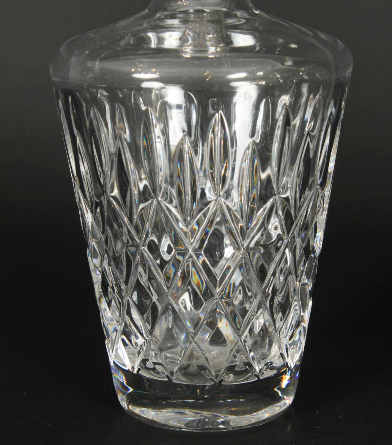 vintage cut glass decanters