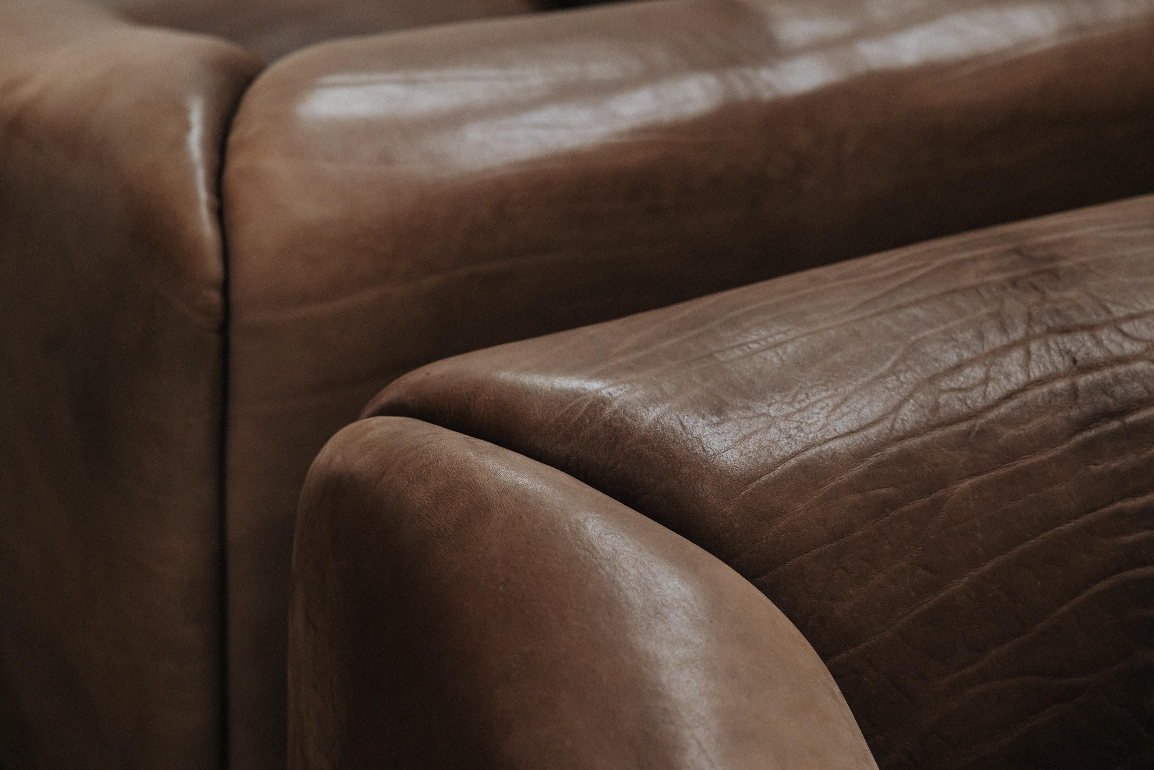 Paire de chaises longues De Sede DS47 de France, vers 1970 en vente 2