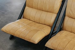 Paar De Sede-Loungesessel im Vintage-Stil, Modell DS80, aus der Schweiz, um 1970