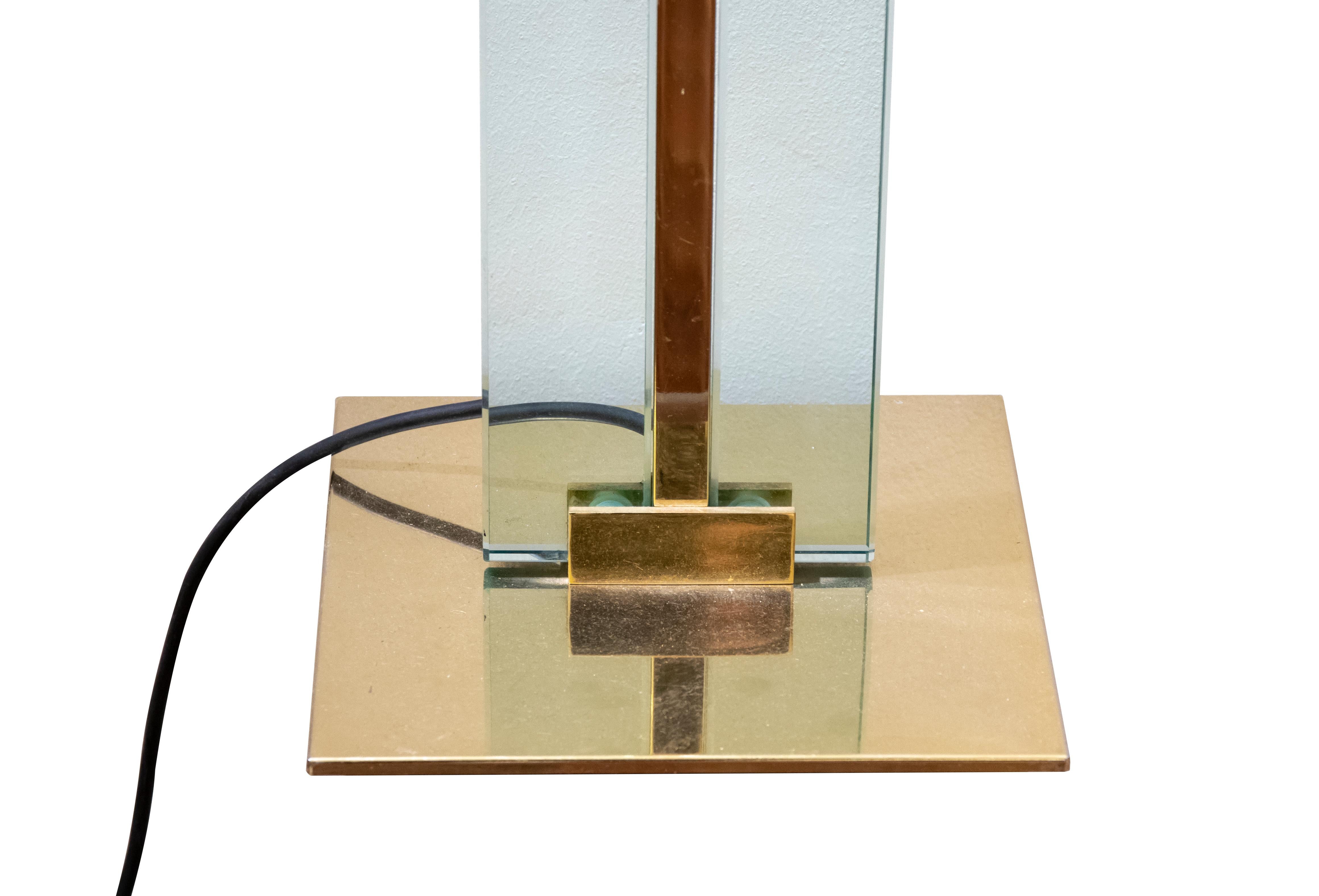 Coppia di lampade da terra vintage di Gianfranco Frattini per Relco Design, anni '70 In condizioni buone in vendita a Roma, IT