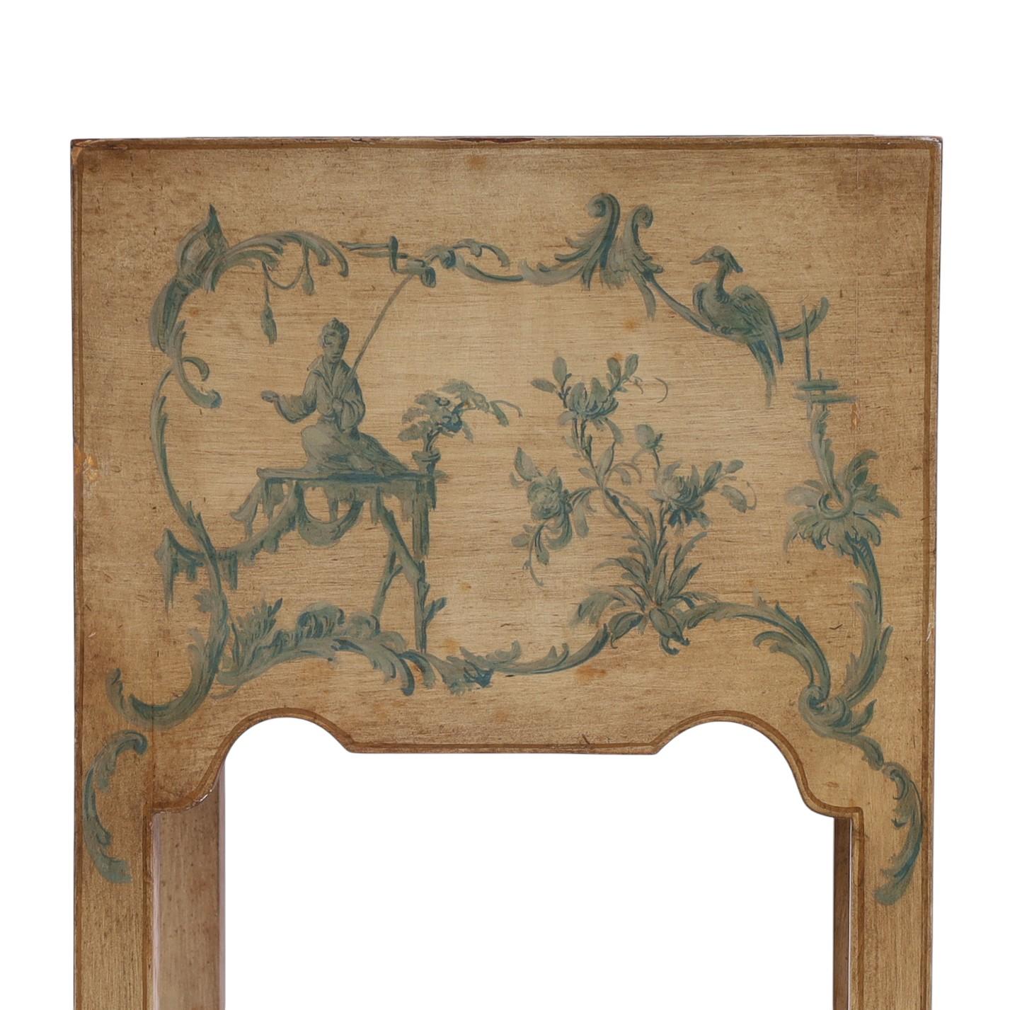 Chinoiseries Paire de jardinières italiennes de style chinoiserie sur pied en vente