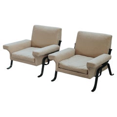 Vintage Paire de chaises longues italiennes, Circa 1970