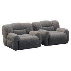 Paire de chaises longues italiennes vintage d
Italie, vers 1970