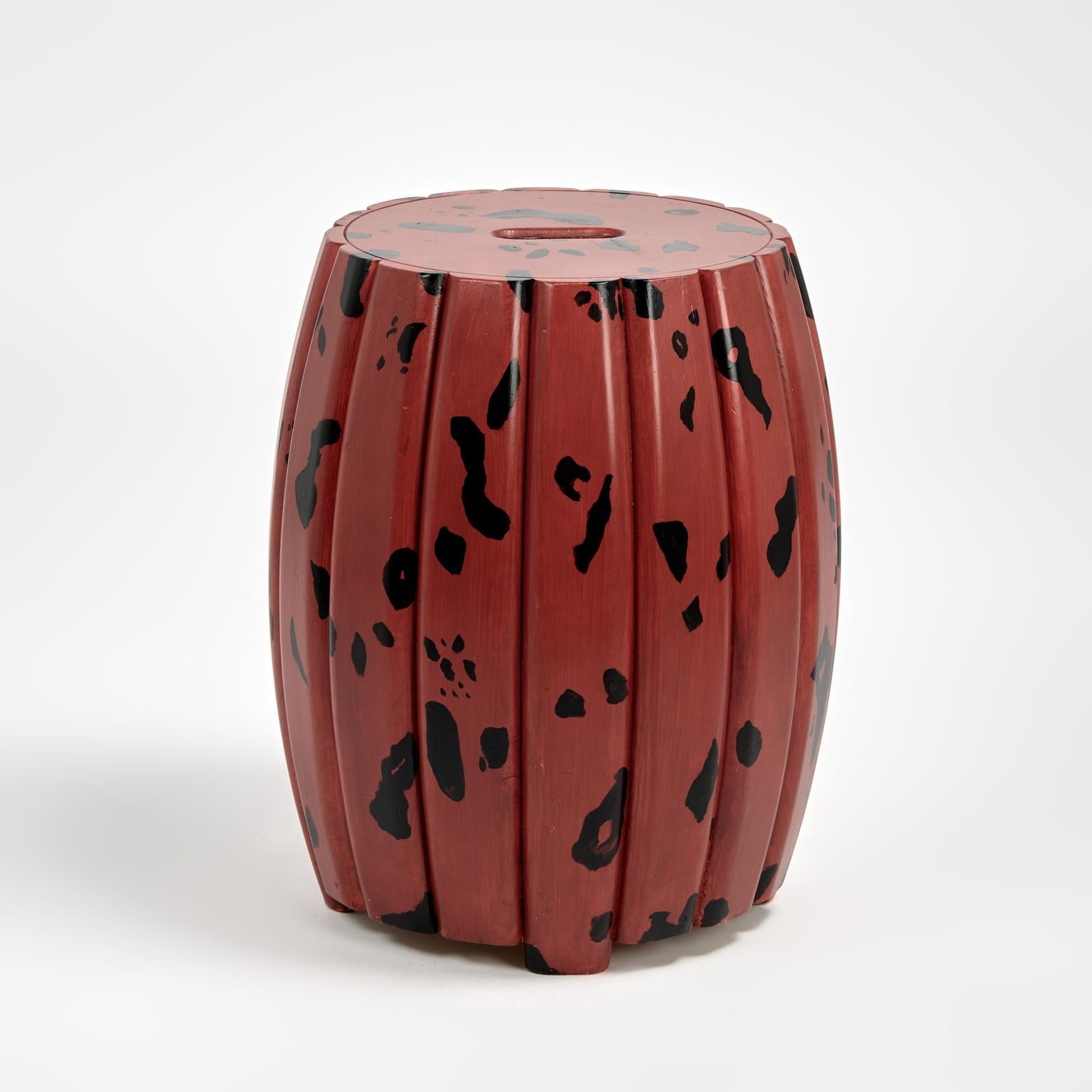 Paar japanische Negora-Hocker oder Gartenstühle im Vintage-Stil (Moderne der Mitte des Jahrhunderts) im Angebot