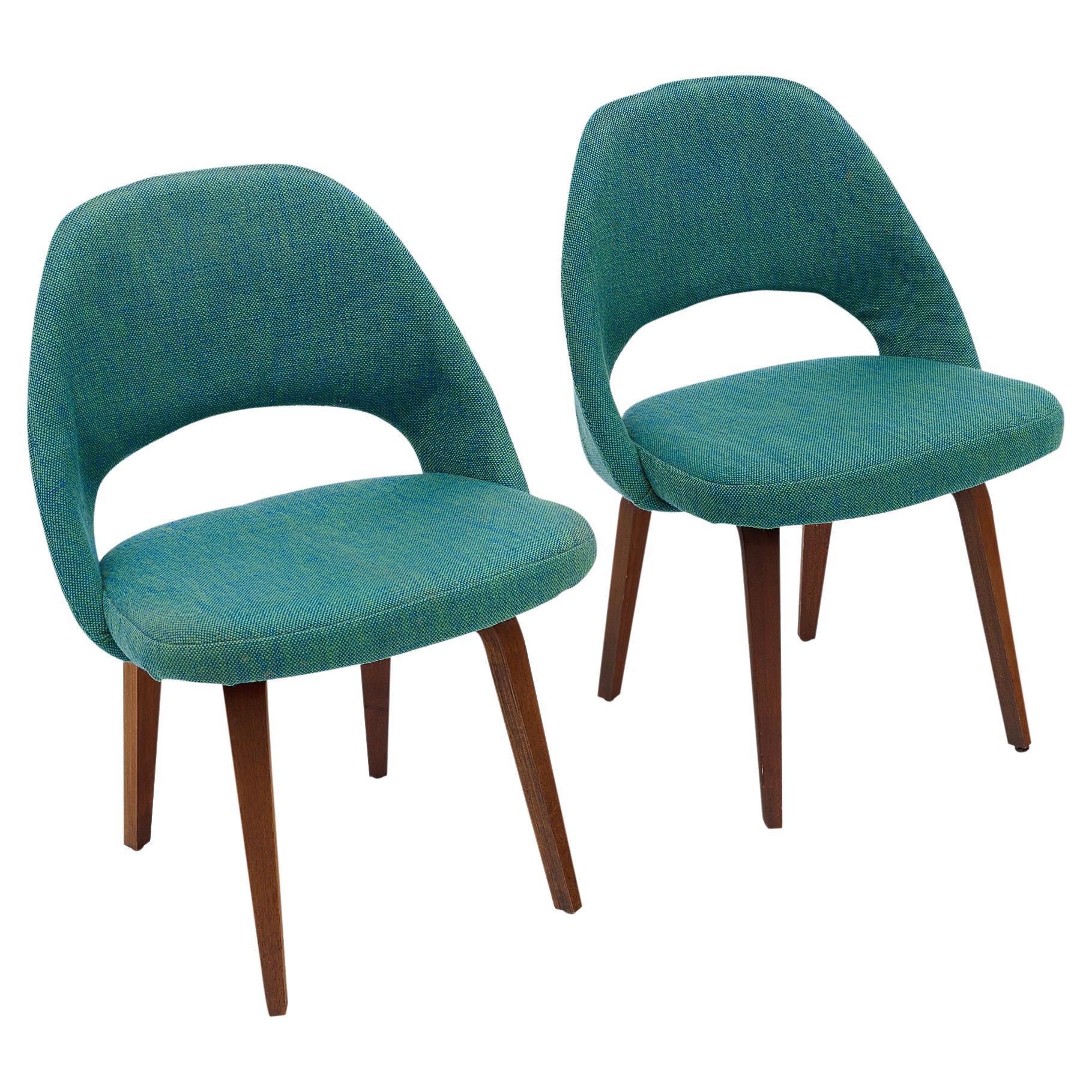 Paire de fauteuils de direction vintage Knoll Saarinen