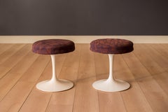 Paire de tabourets pivotants vintage Knoll Tulip d'Eero Saarinen