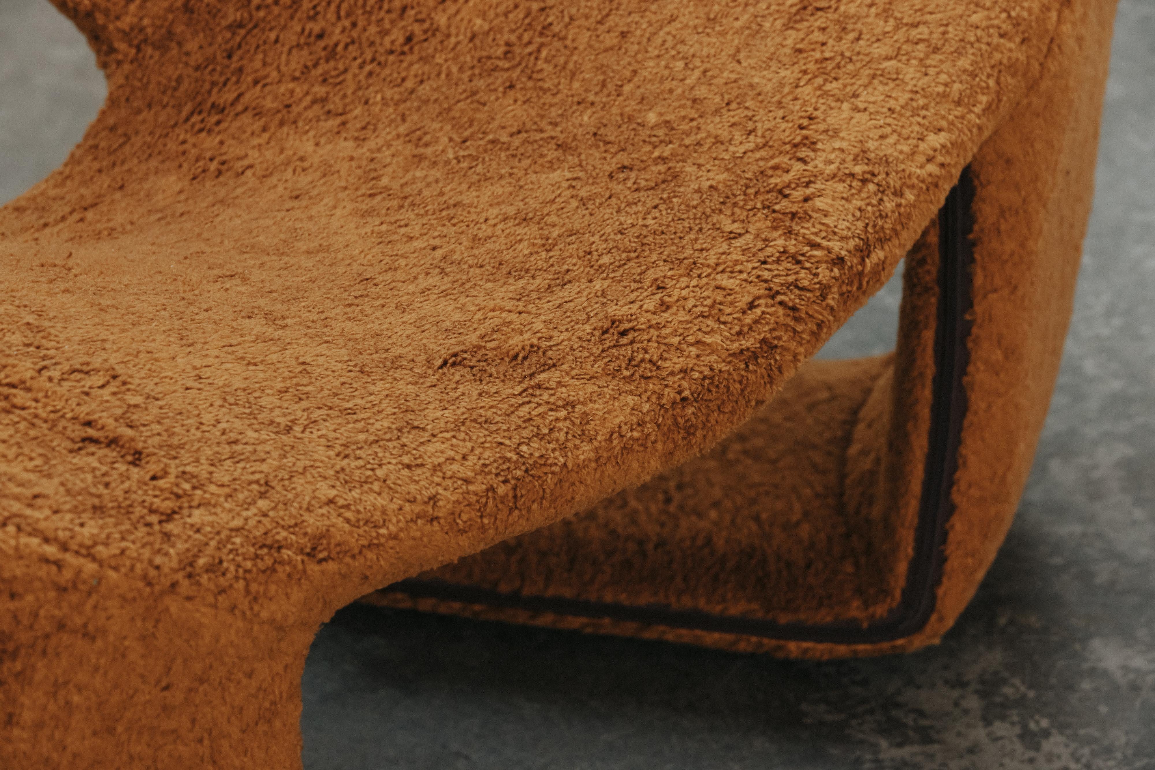 Vintage By Kwok Hoi Chan Zen Lounge Stühle für Steiner, Frankreich 1970er im Angebot 2