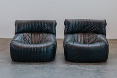 Vintage Pair Of Ligne Roset Aralia Chairs From France, Circa 1970