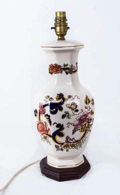 Vintage Pair of Masons Ironstone Table Lamps, Late 20th Century