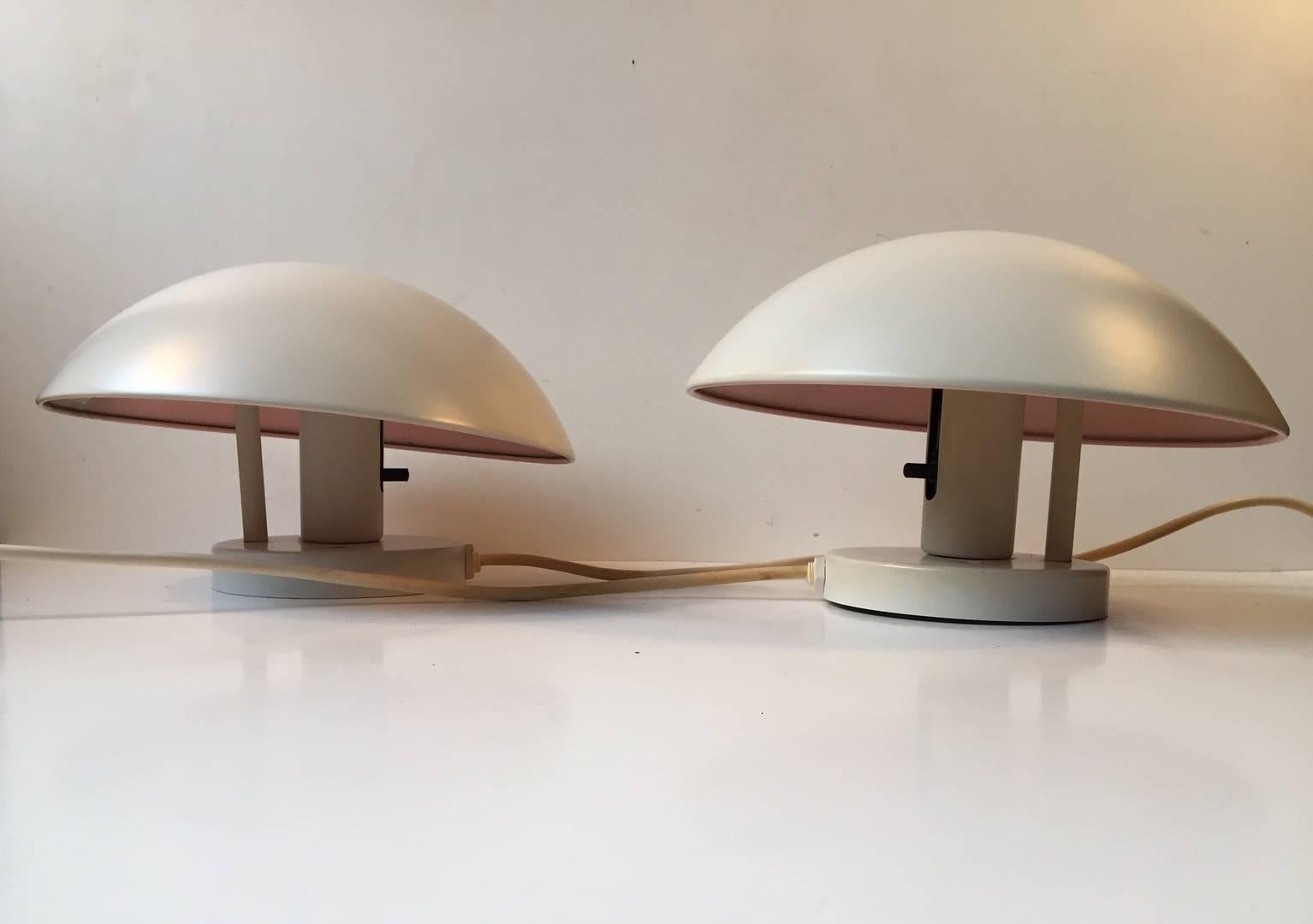 Danish Vintage Pair of PH-Hat Wall Lights by Poul Henningsen for Louis Poulsen, 1970s