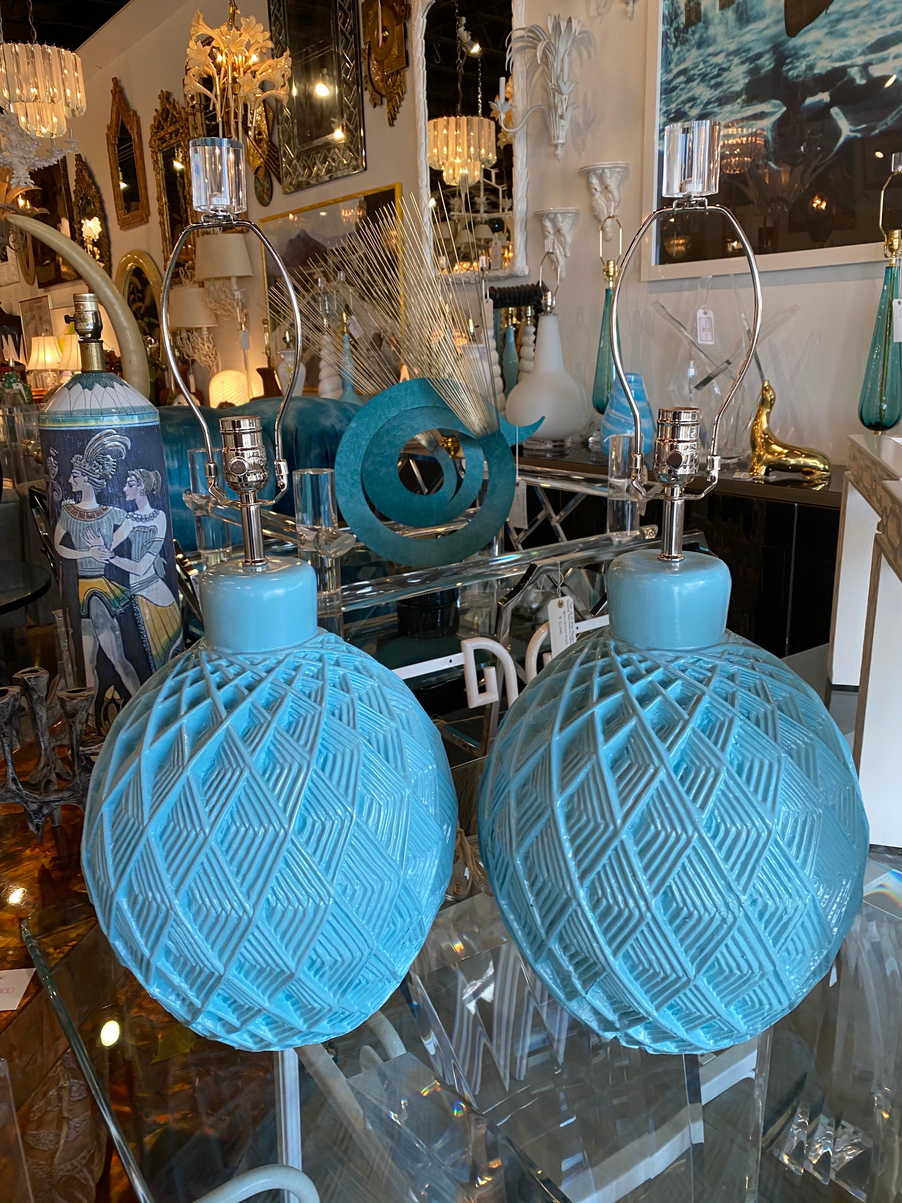 white table lamp
