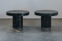 Vintage Pair of Resin Tables From Sweden, Circa 1990