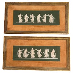 Pareja Vintage de Figuras Románticas de Wedgewood