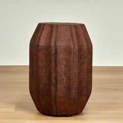 Vintage Pair of Shagreen Garden Seats or Stands