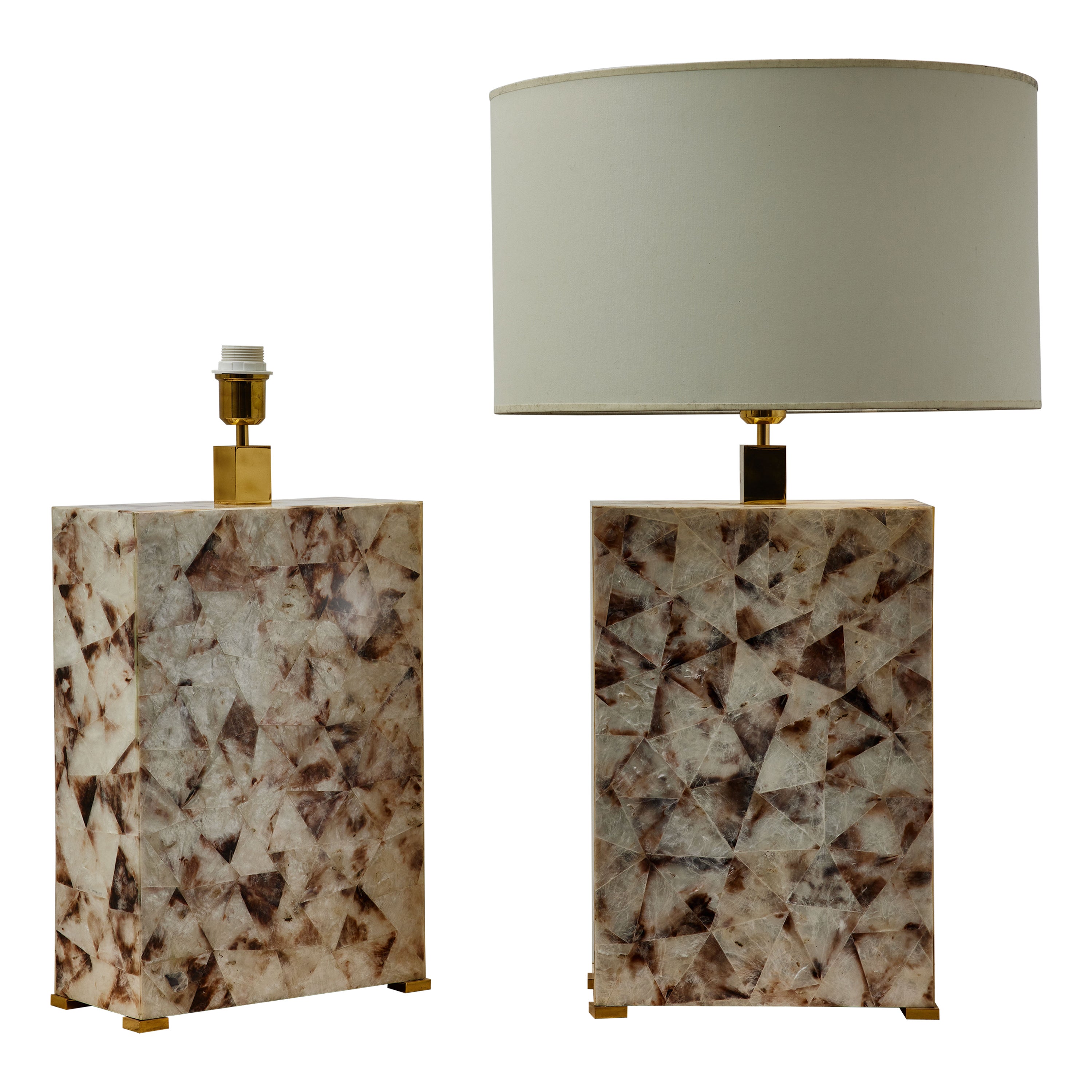 Paire de lampes de bureau vintage à prix abordable