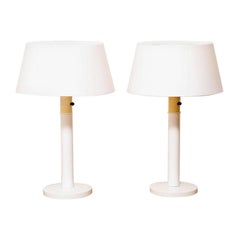 Vintage Pair of Table Lamps by Gerald Thurston for Lightolier