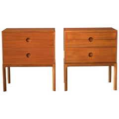 Vintage Pair of Teak Danish Kai Kristiansen Nightstands