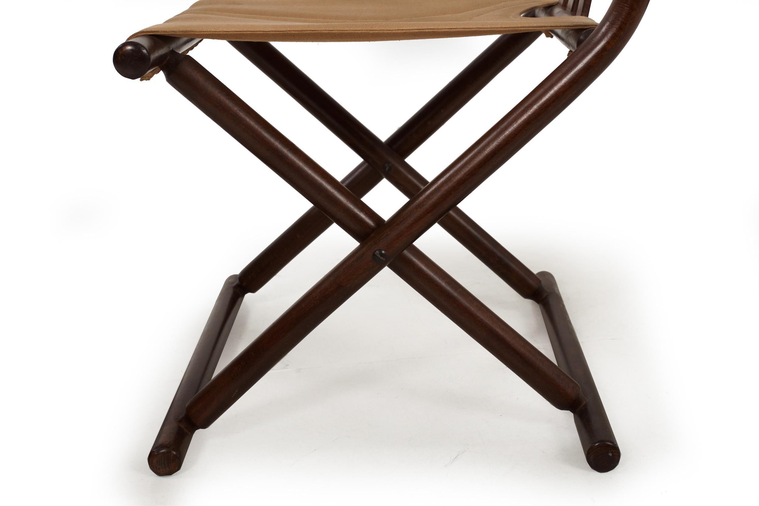 Vintage Pair of Thonet-Style Mid-Century Modern Bentwood Folding Chairs c. 1960s 7