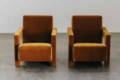 Vintage Pair Of Utrecht Chairs By Gerrit Rietveld, Netherlands 1970s