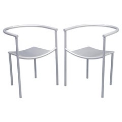 Retro pair of Von Vogelsang Chairs by Starck for Driade