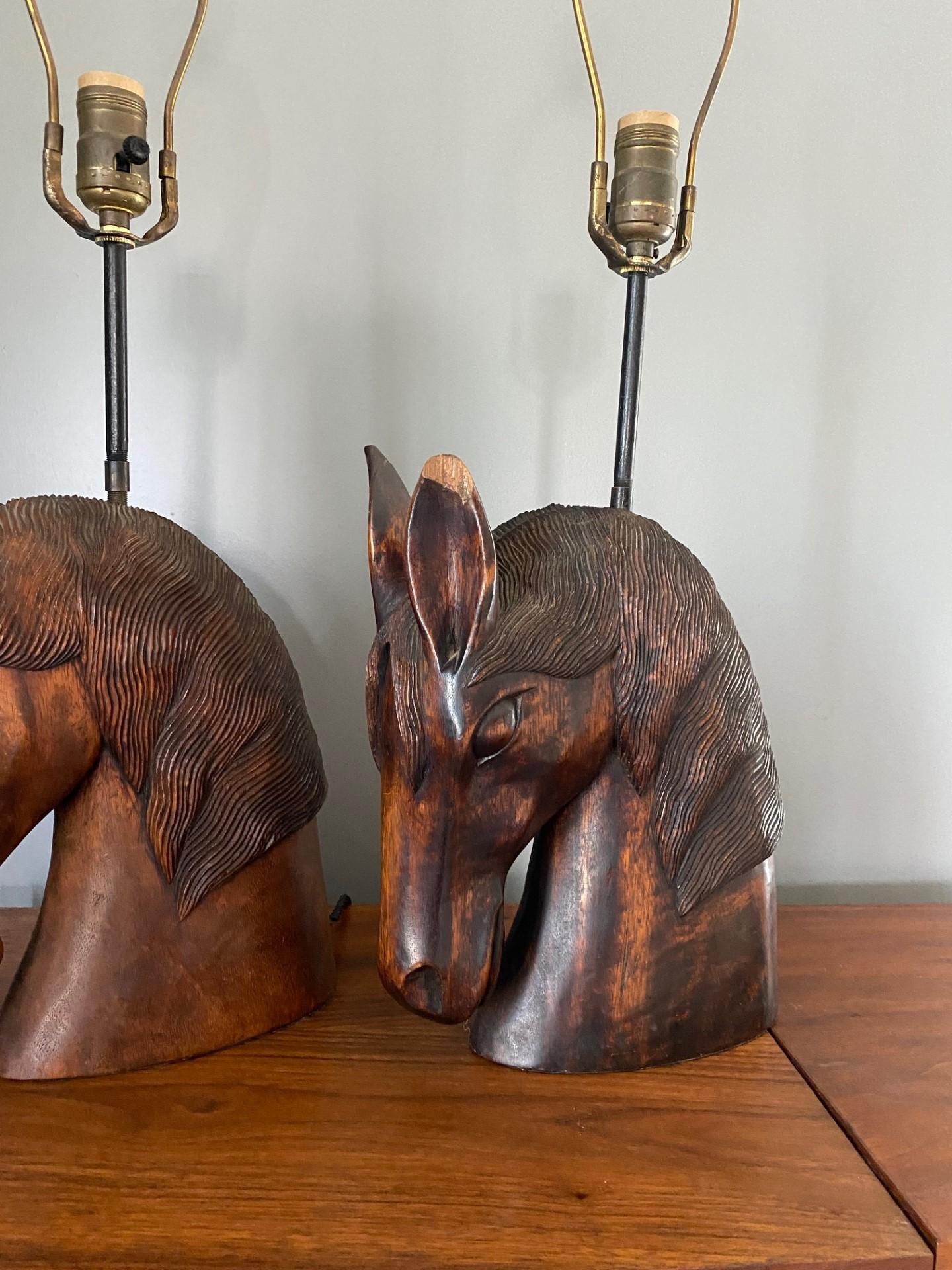 the vision horse lamp