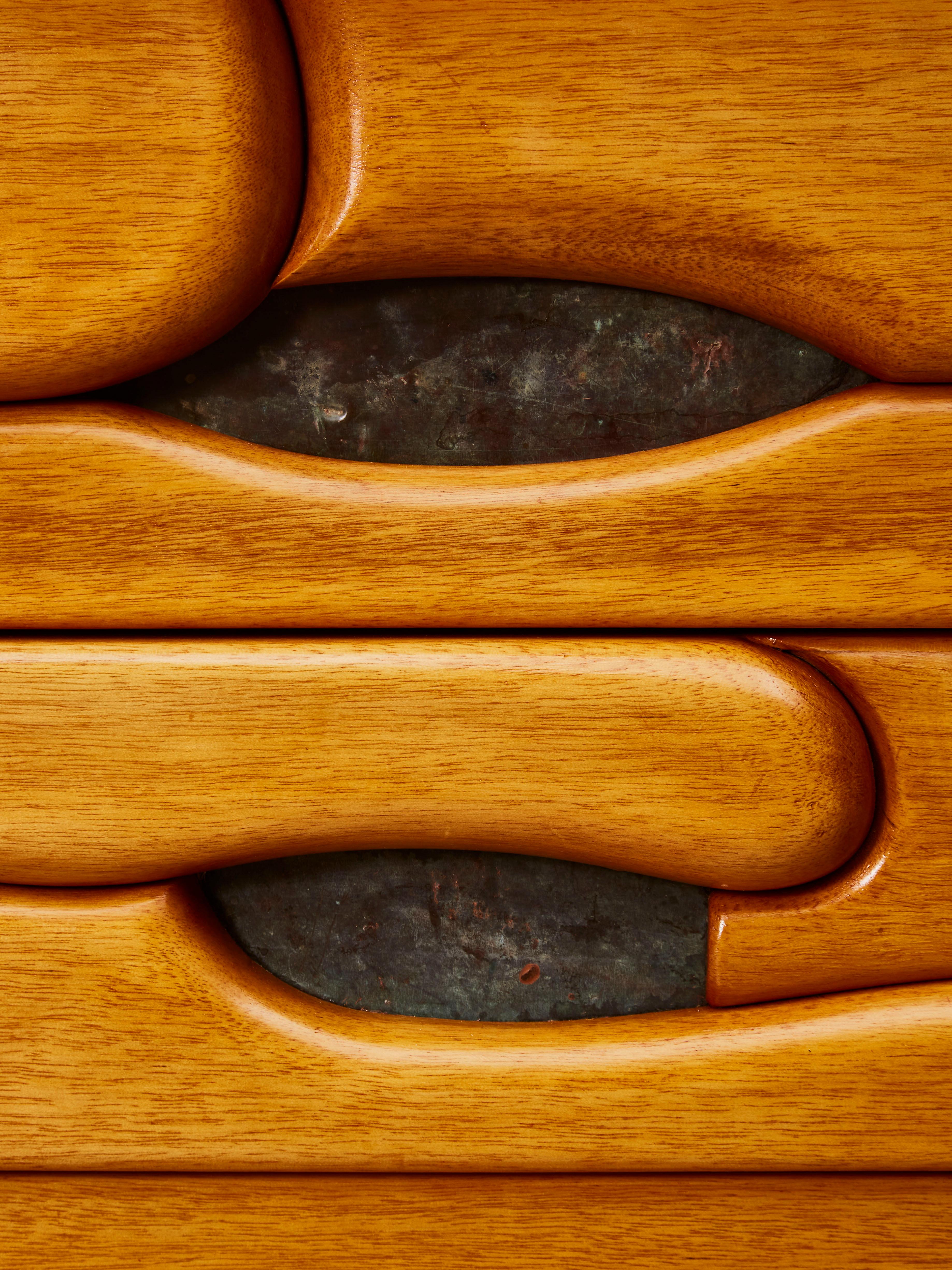 Vintage Pair of Wooden Bedside Tables 1