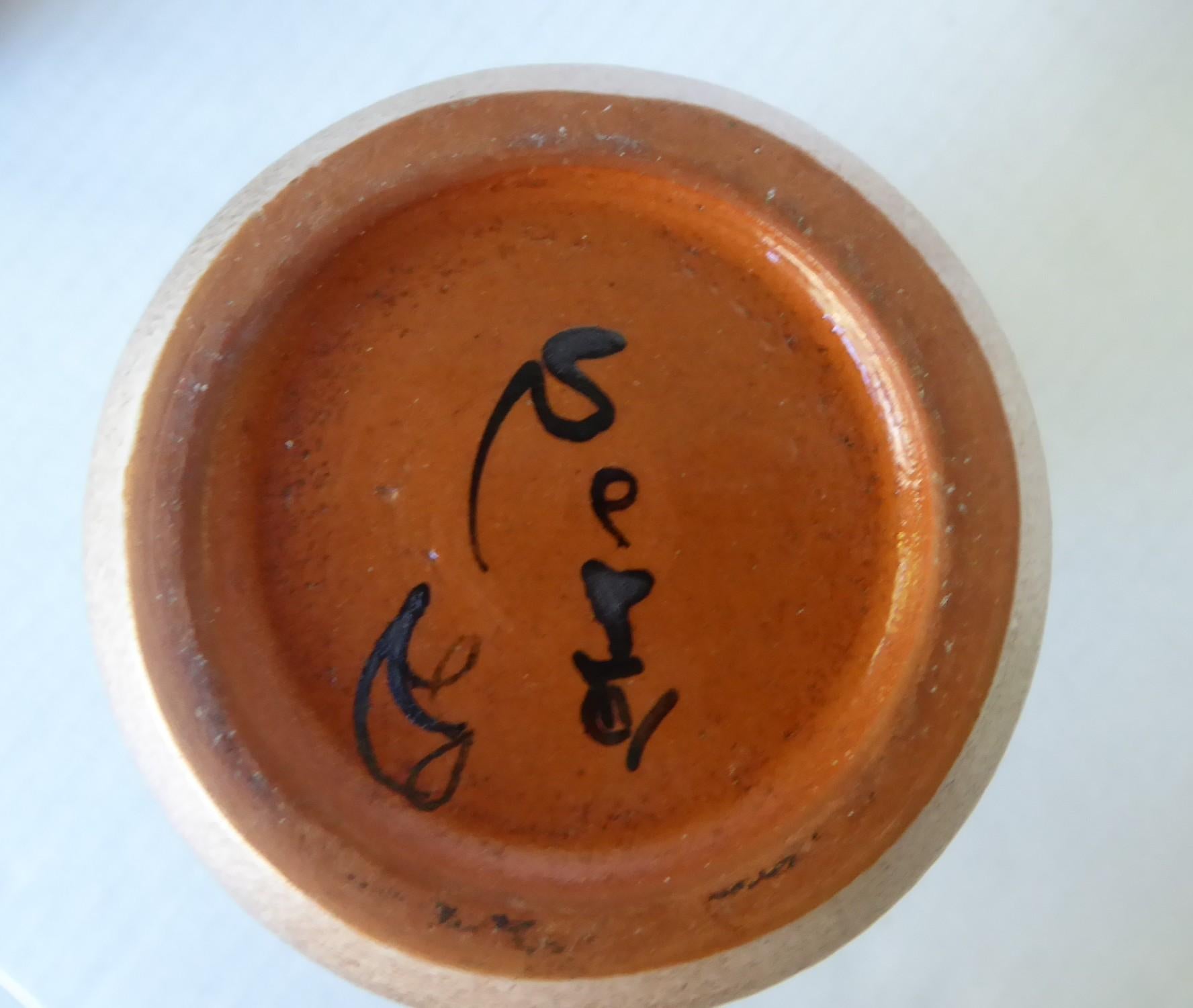 Paire de vases en céramique Serra Gallery, Josep Serra, Espagne, années 1970 Bon état - En vente à Miami, FL