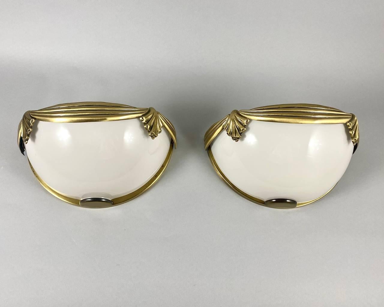 Spanish Vintage Paired Wall Sconces by Cuenca Iluminacion S.A, Spain For Sale