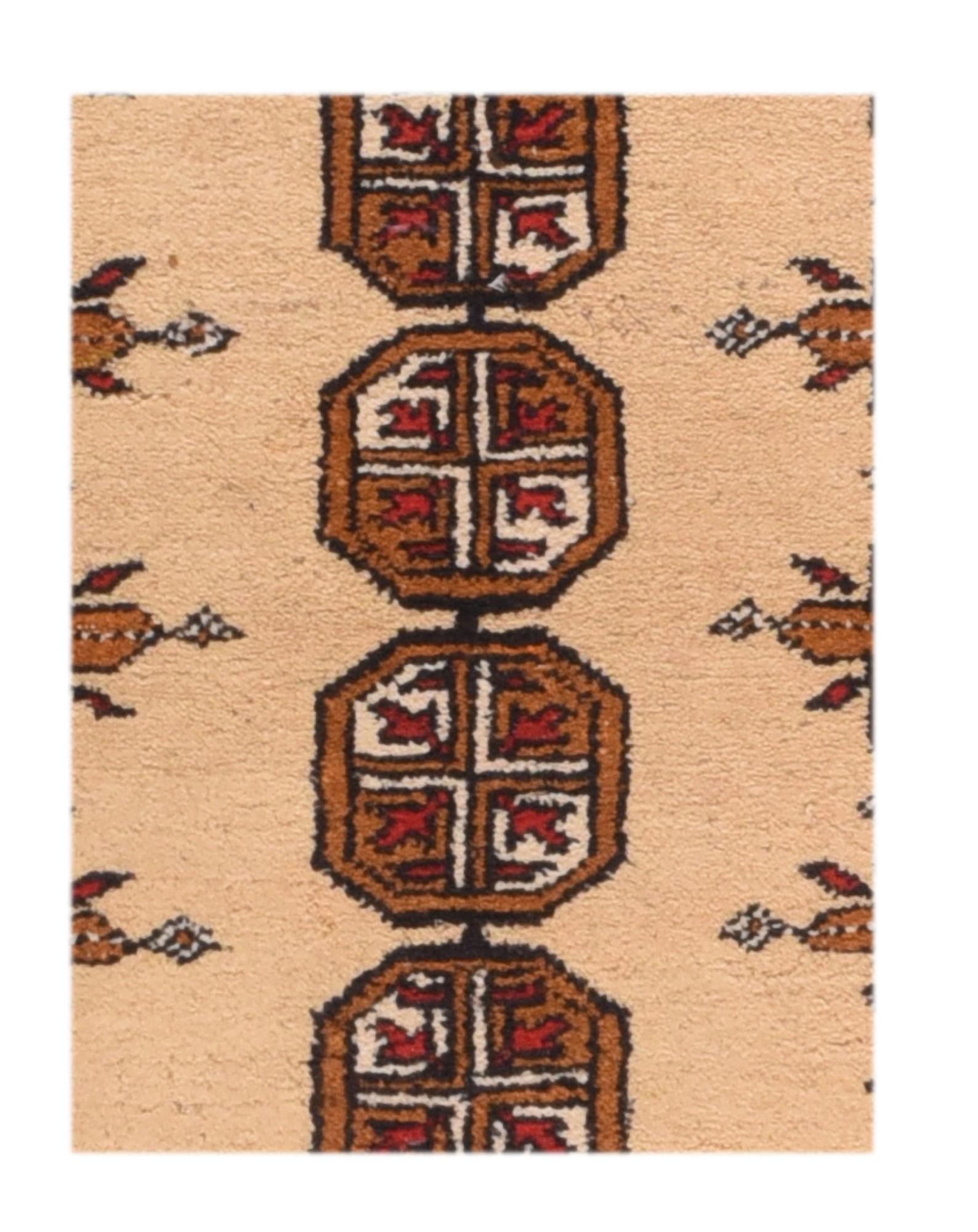 Pak Bokhara-Teppich 1'10'' x 2'3'' (Pakistanisch) im Angebot
