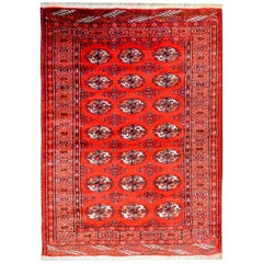 Vintage Pakistani Bokhara Rug