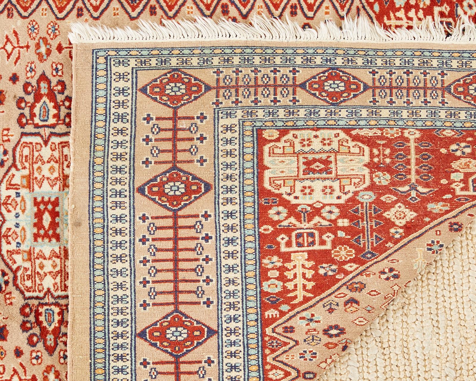 Vintage Pakistani Hand Knotted Rug Carpet 8