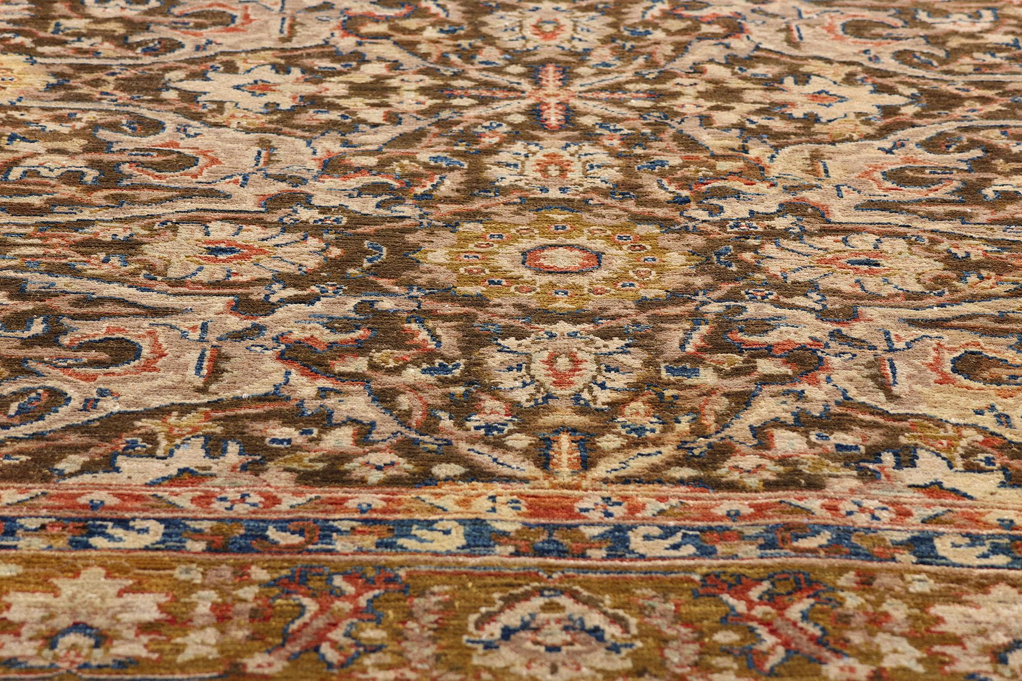 20th Century Vintage Pakistani Malayer Carpet with Traditional Style For Sale