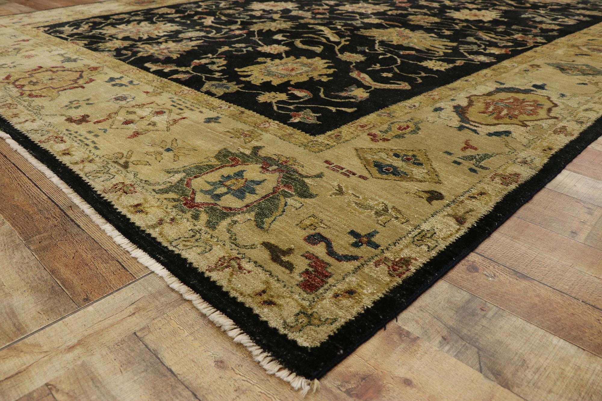 XX secolo Tappeto Tabriz pakistano vintage, 10'00 x 14'00 in vendita