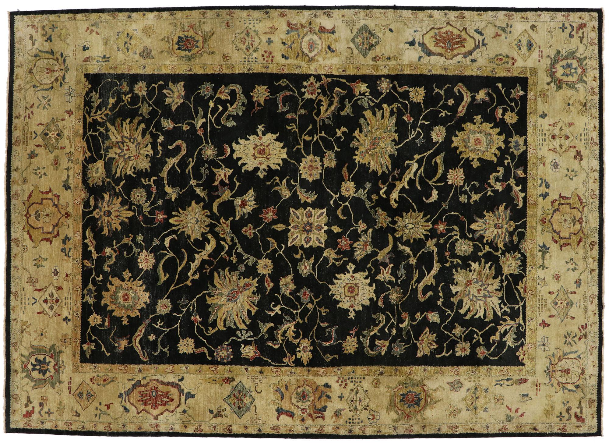 Tappeto Tabriz pakistano vintage, 10'00 x 14'00 in vendita 3