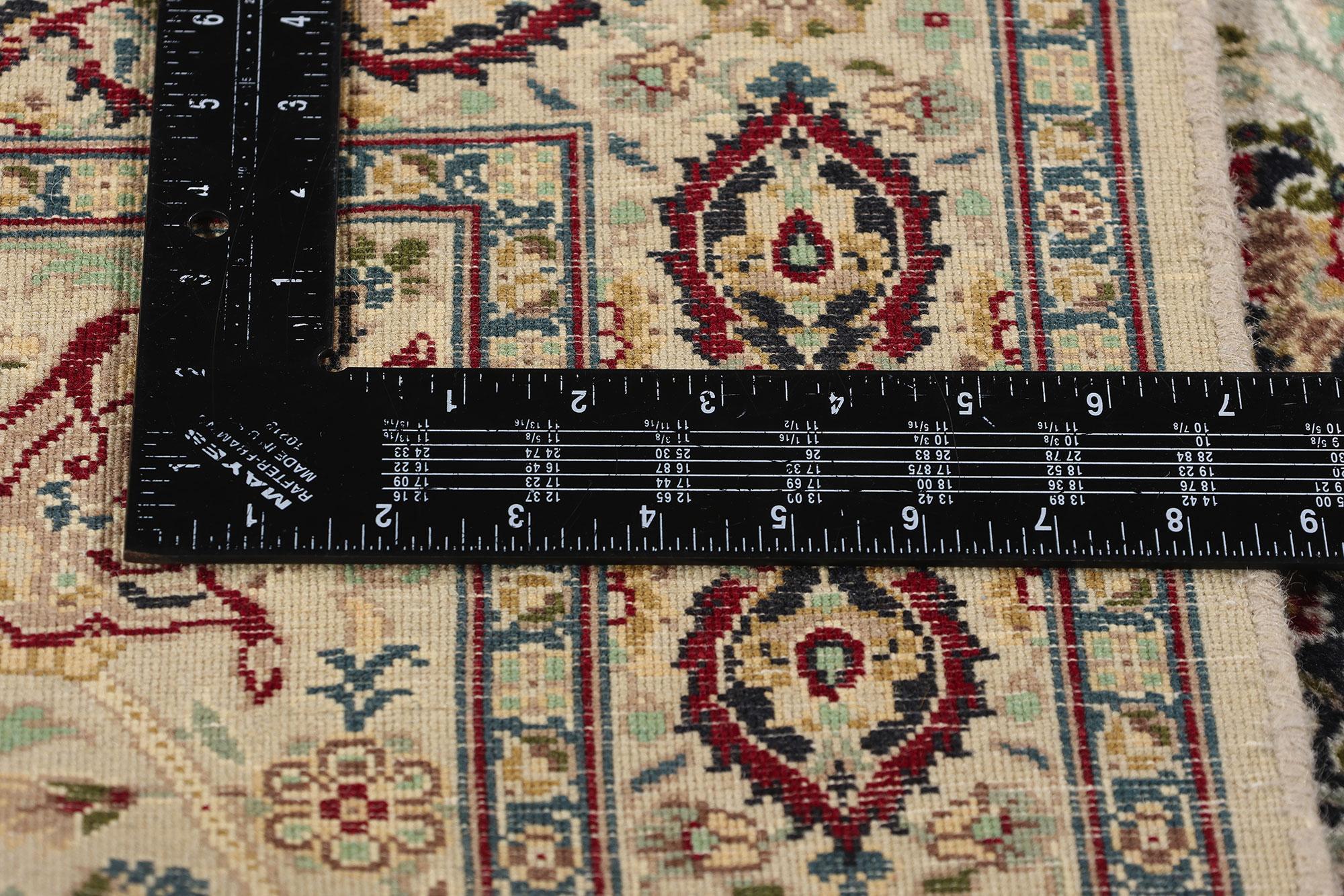 20th Century Vintage Pakistani Persian Nain Rug, 03'01 x 05'04 For Sale
