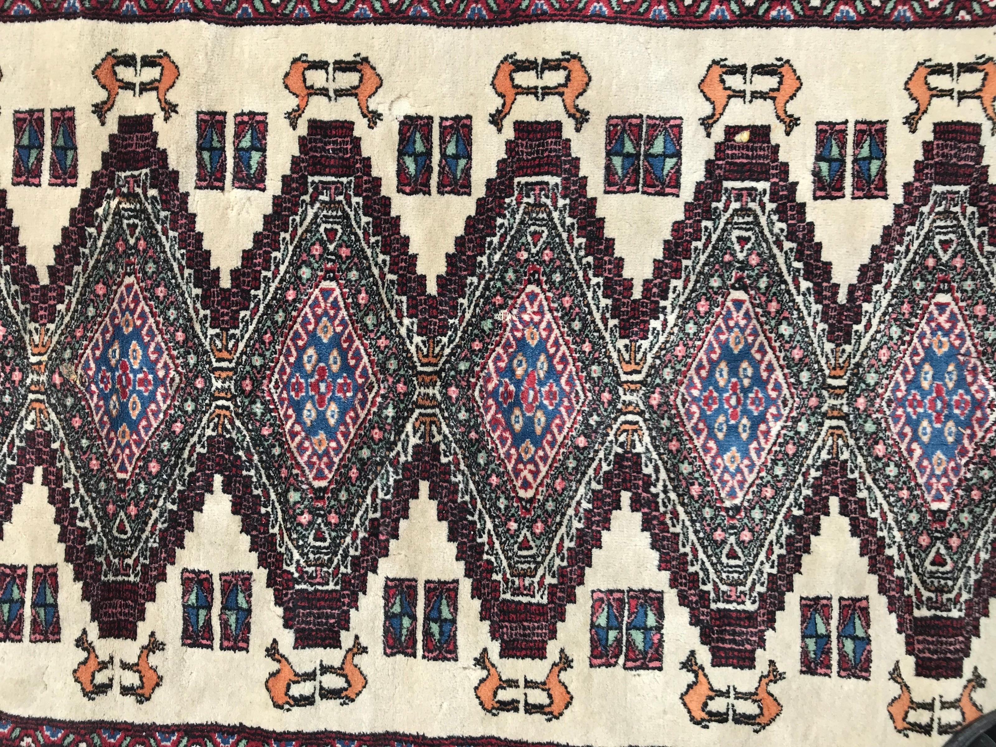 Tribal Vintage Pakistani Rug For Sale