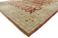 Vintage Pakistani Rug with Rustic Arts and Crafts Style
