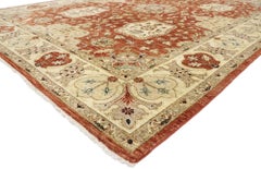 Vintage Pakistani Rug with Traditional Style