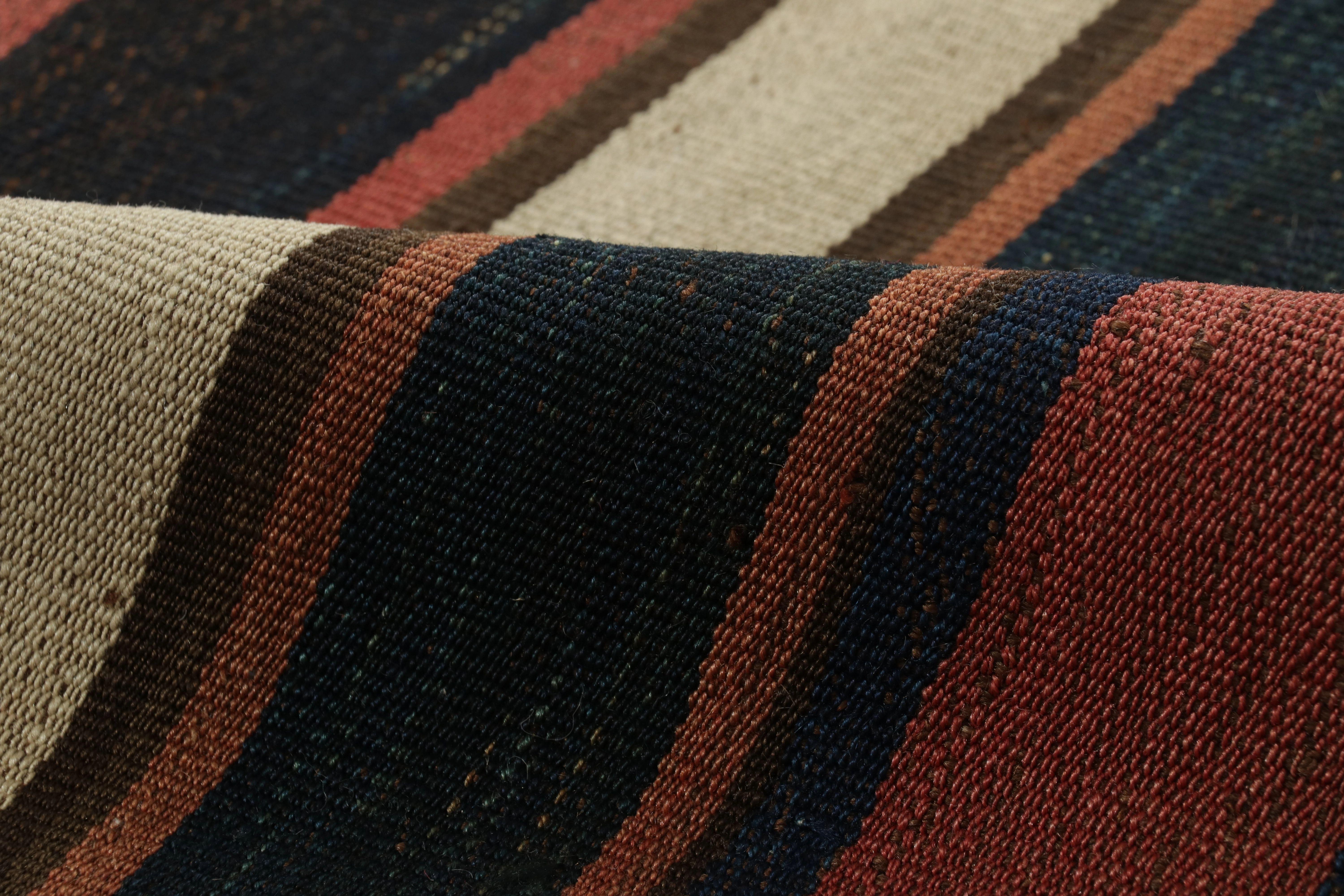 Vintage Palas Bidjar Persischer Kilim, reiche mehrfarbige Streifen - Rug & Kilim (Mitte des 20. Jahrhunderts) im Angebot