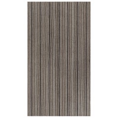 Vintage Palas Bidjari Persischer Kilim, Grauer Geometrischer Streifen - Rug & Kilim
