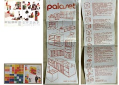 Vintage Palaset Palanox Modular Storage Box Set of 10, White, Finland, 1972