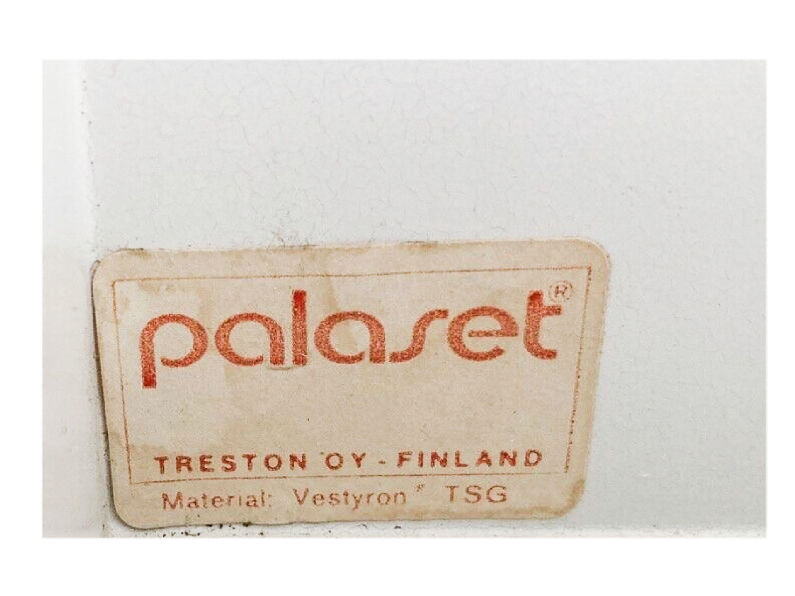 Finnish Vintage Palaset Palanox Modular Storage Box Set of 8, Trenton Oy, Finland, 1972