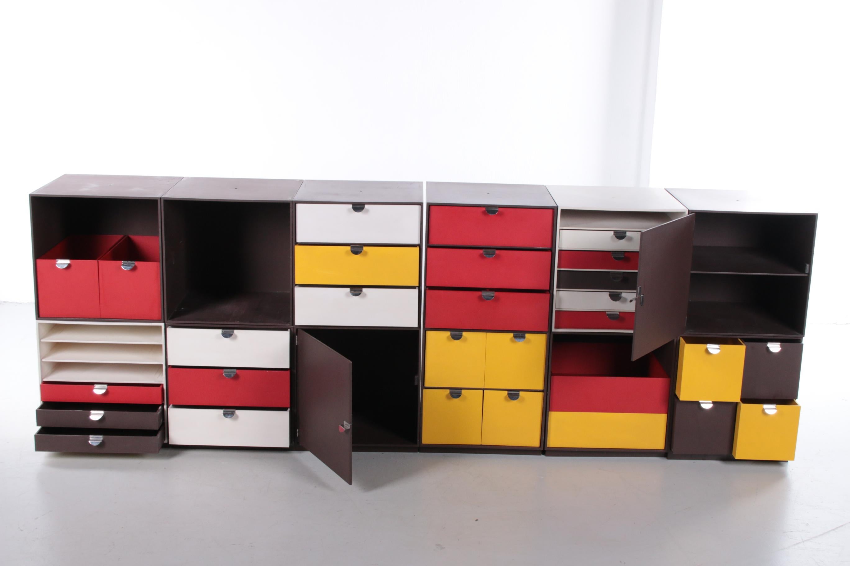 Boîtes de rangement modulaires Palaset Palanox vintage design Ristomatti Ratia  en vente 5